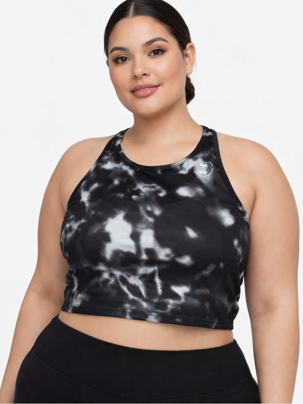 5/$25 Under Armour Racerback Cropped Tank Top Size XL